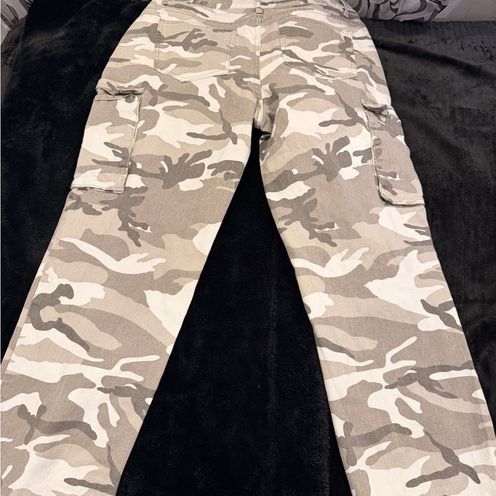 Men's Camouflage Straight Jeans